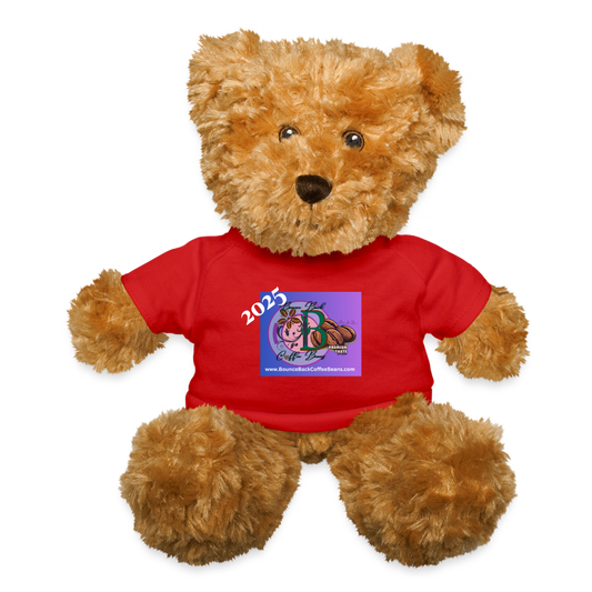 Bounce Back 2025 Teddy Bear - red