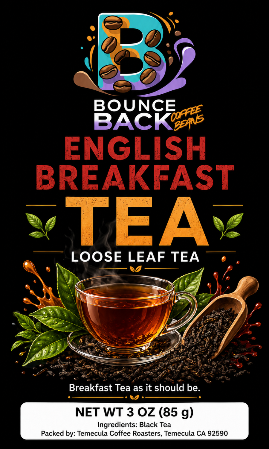 Bounce Back Tea - English Breakfast
