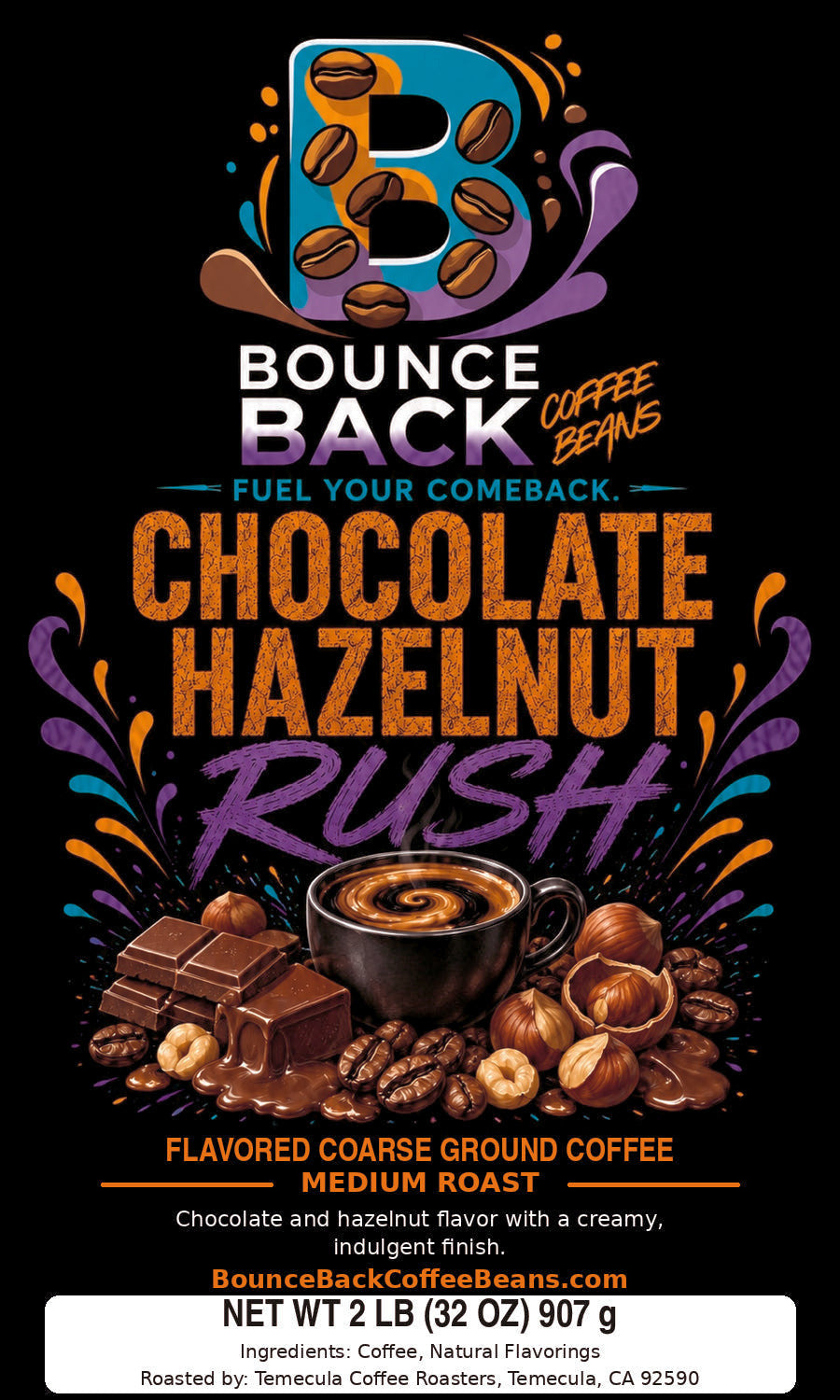 Chocolate Hazelnut Rush
