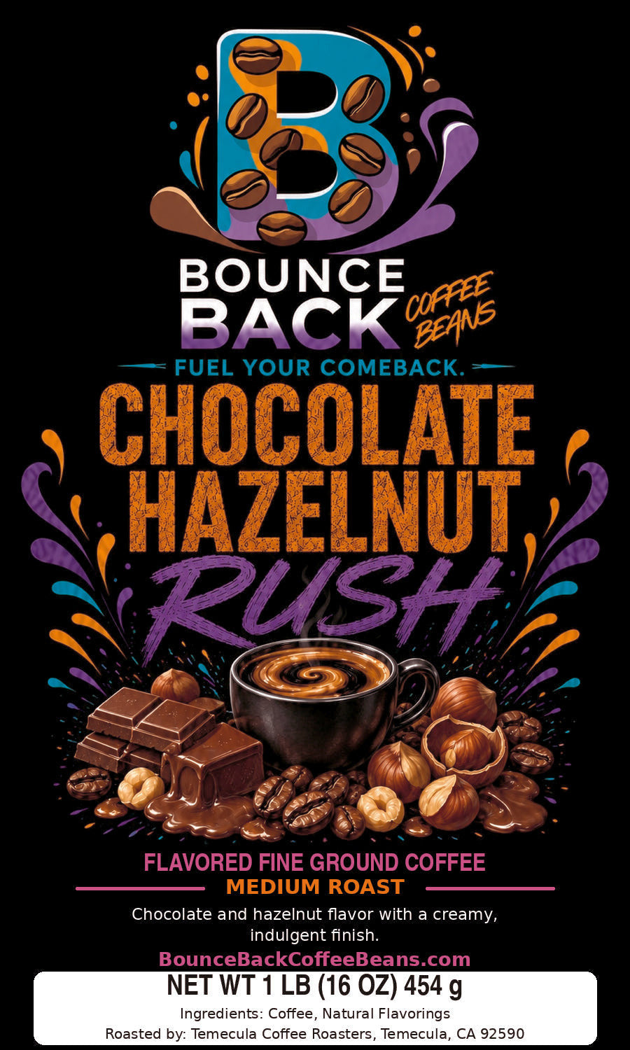 Chocolate Hazelnut Rush