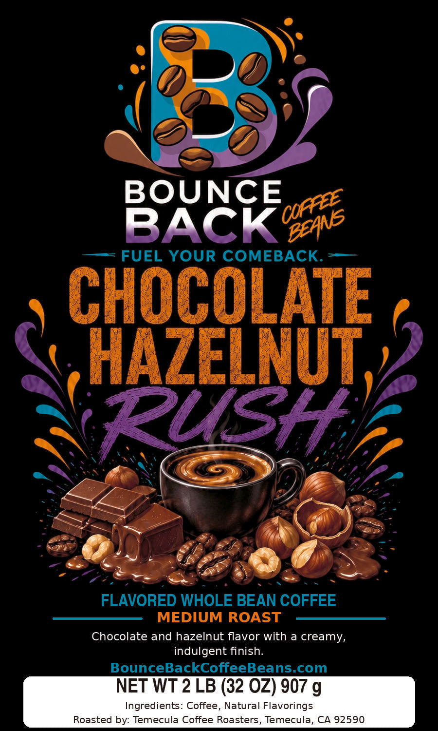 Chocolate Hazelnut Rush