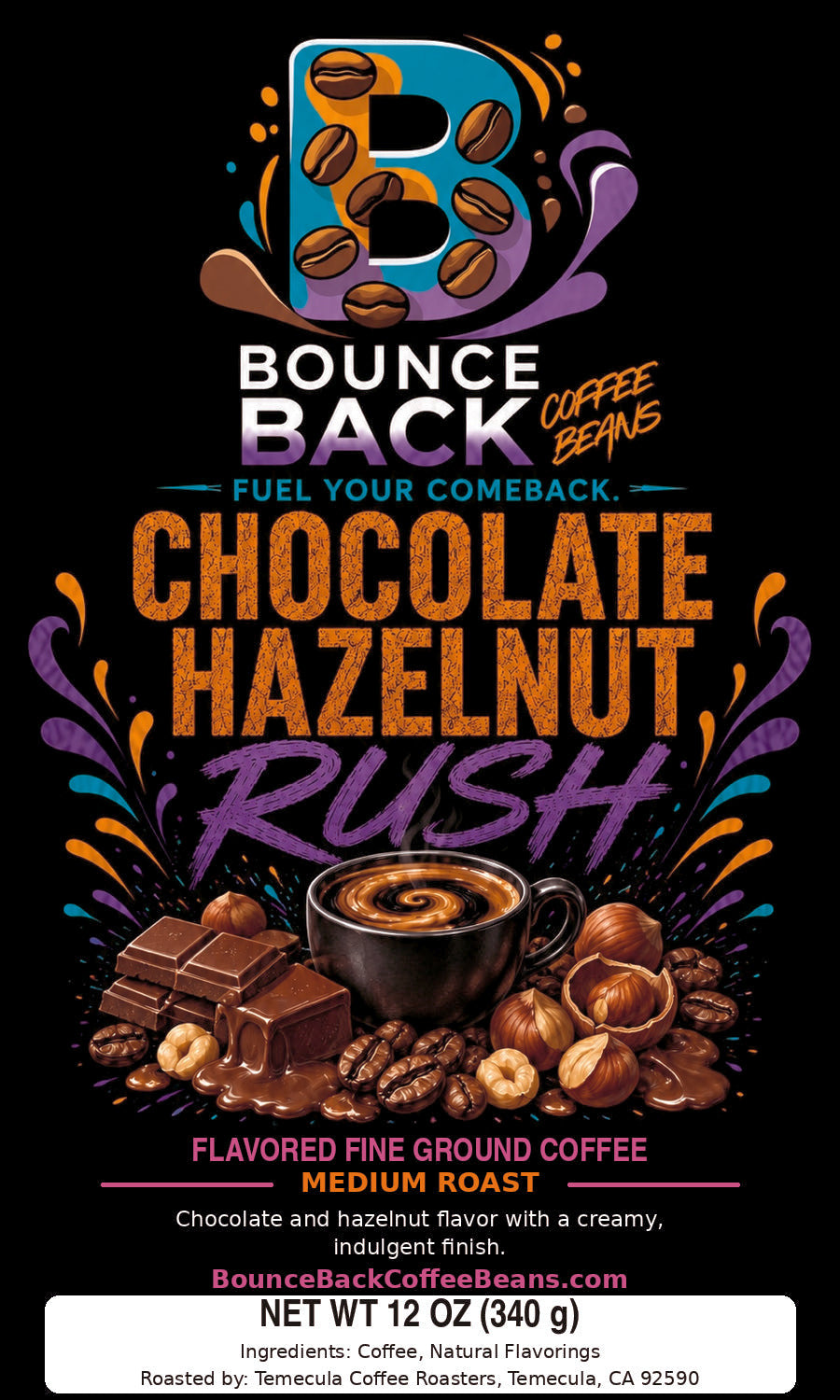 Chocolate Hazelnut Rush