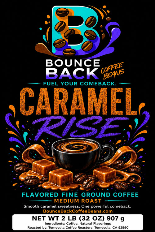 Bounce Back Coffee Beans - Caramel Rise