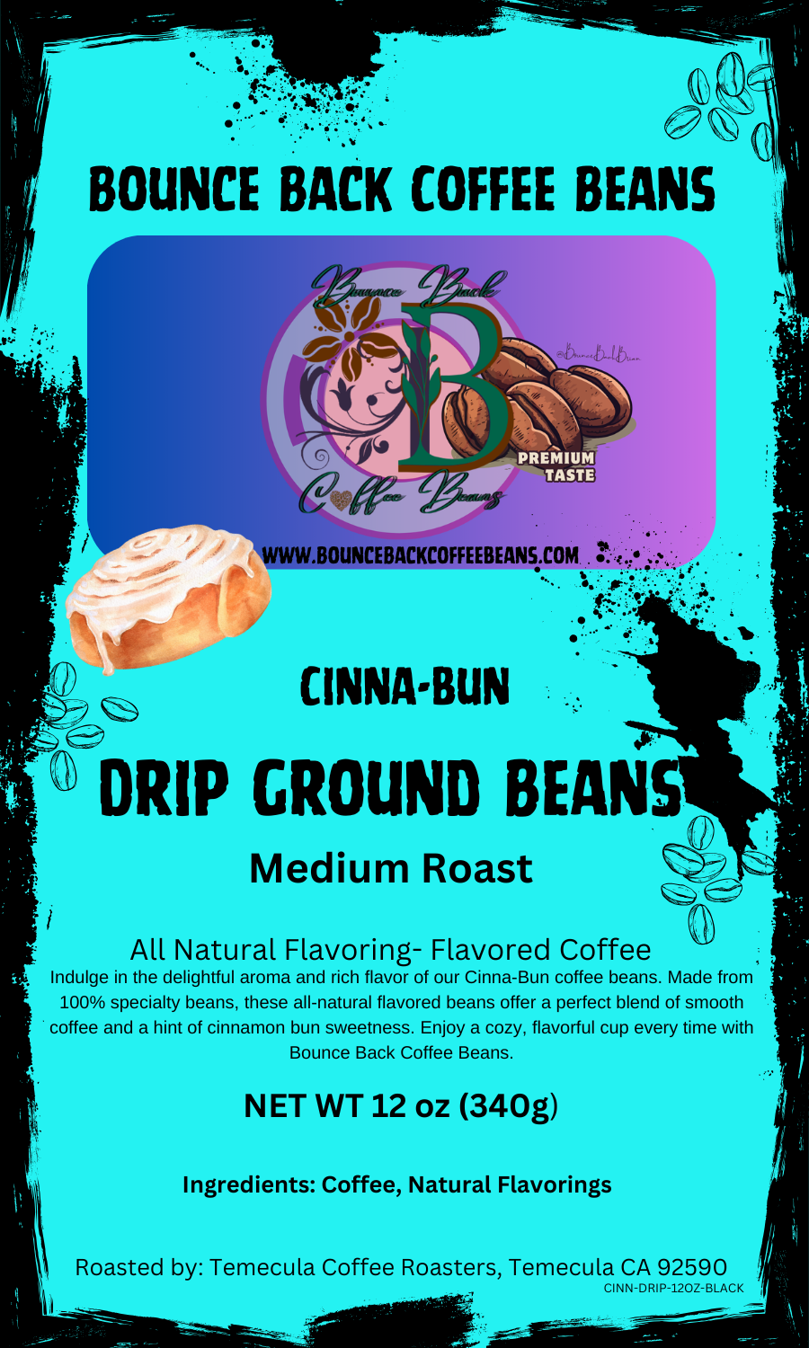 Cinna-Bun Flavor Coffee Beans