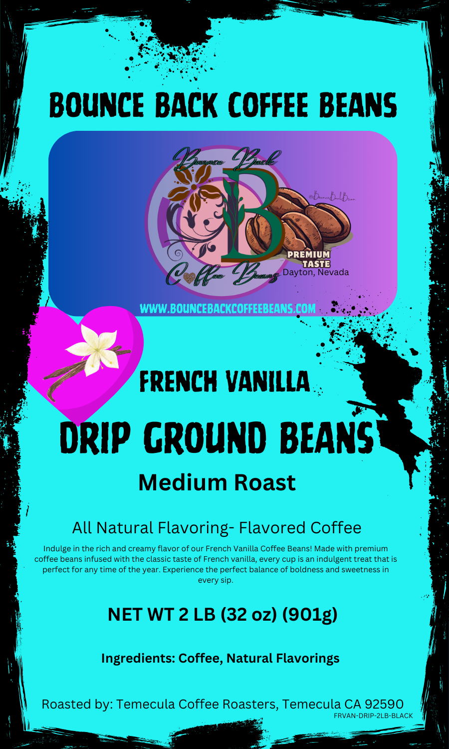 French Vanilla Coffee Beans