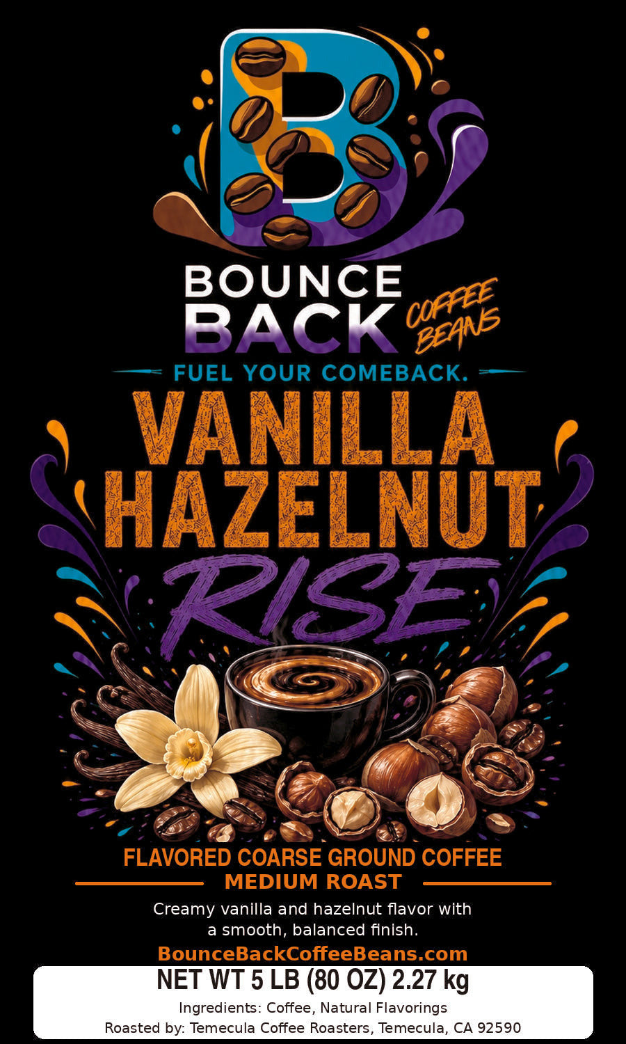 Vanilla Hazelnut Rise