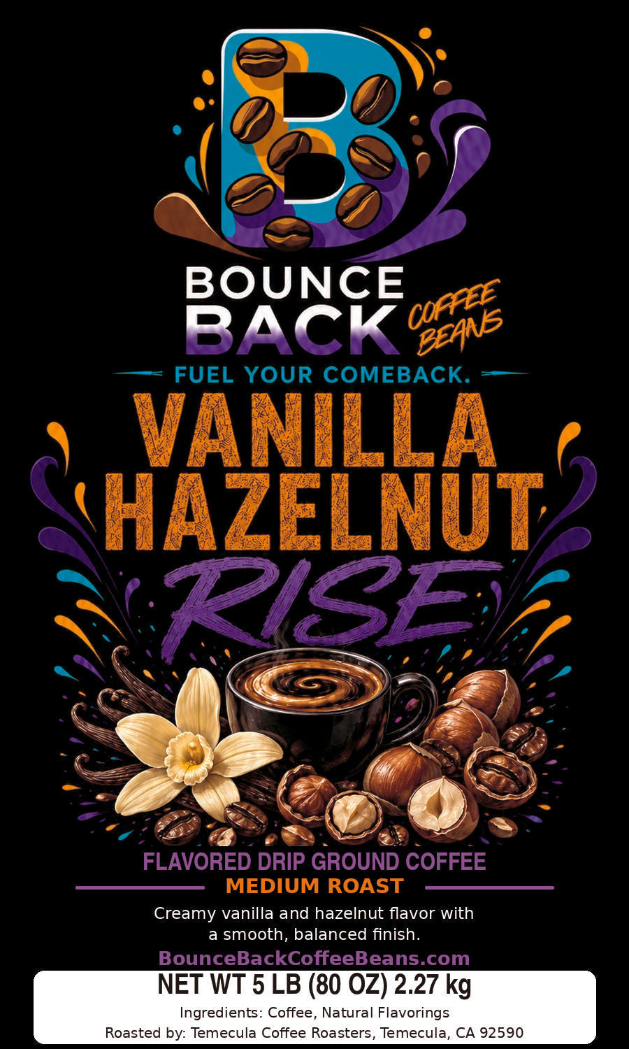 Vanilla Hazelnut Rise