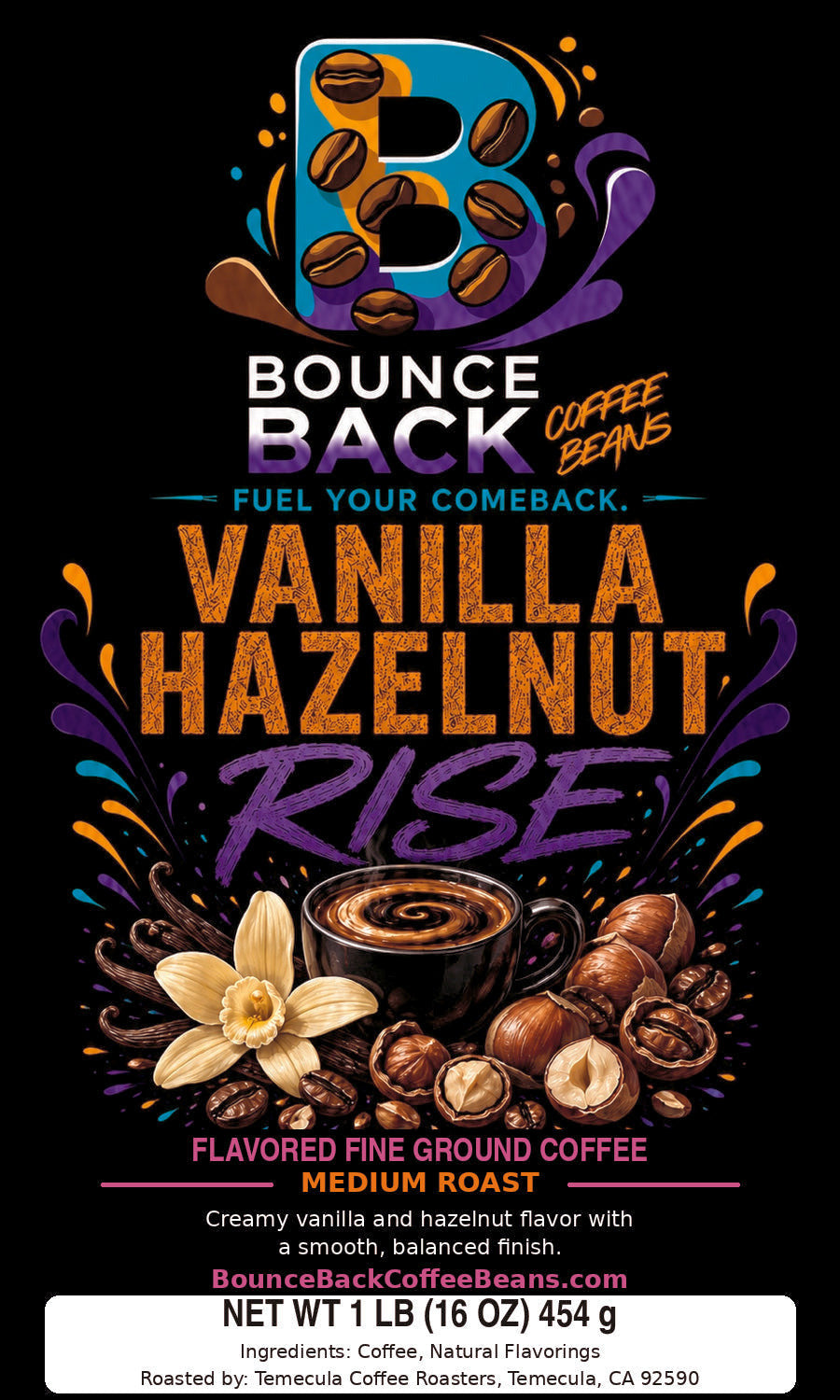 Vanilla Hazelnut Rise