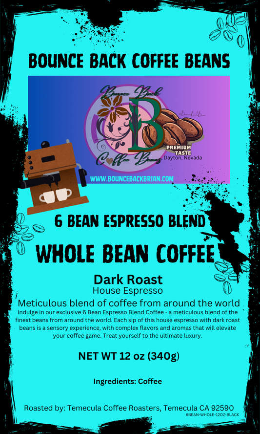 Corinne's 6 Bean Espresso Blend