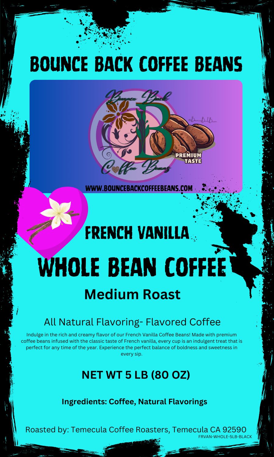 French Vanilla Coffee Beans