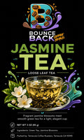 Jasmine loose leaf tea – 3 oz approved label