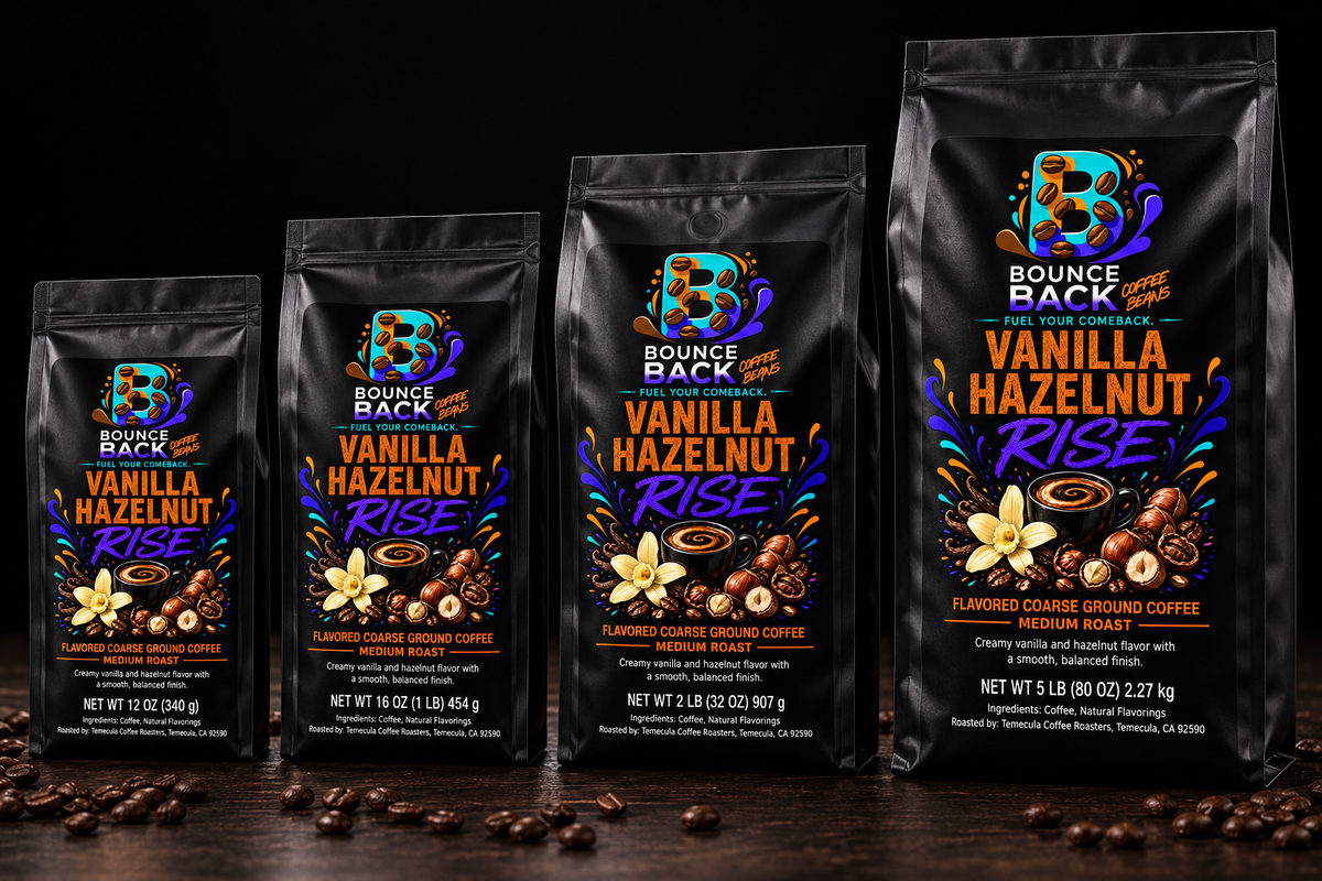 Bounce Back Coffee - Vanilla Hazelnut Rise